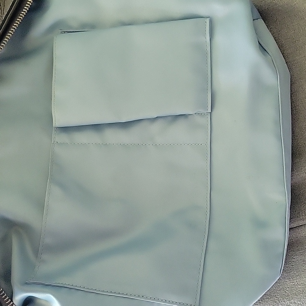 Coach Shoulder Tote Bag, Green, EUC - Picture 14 of 15